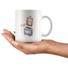 Load image into Gallery viewer, Kawaii Food Mug, Pop Tart &amp; Toaster - Cute Food In Love
