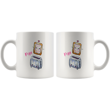 Load image into Gallery viewer, Kawaii Food Mug, Pop Tart &amp; Toaster - Cute Food In Love
