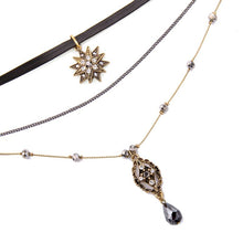 Load image into Gallery viewer, North Star Layered Choker