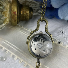 Load image into Gallery viewer, Curiouser &amp; Curiouser Glass Ball Pocket Watch