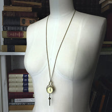 Load image into Gallery viewer, Curiouser &amp; Curiouser Glass Ball Pocket Watch
