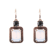 Load image into Gallery viewer, Wishes Trimmed in Gold Earrings