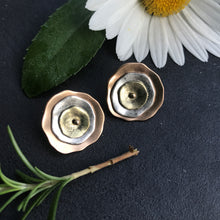 Load image into Gallery viewer, Layered Circle Earrings