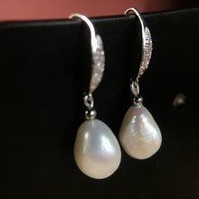 Load image into Gallery viewer, Large Freshwater Pearl Earrings