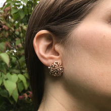 Load image into Gallery viewer, Rose Cluster Earrings