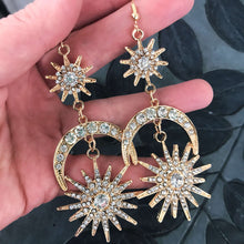 Load image into Gallery viewer, Lightweight in Space Earrings