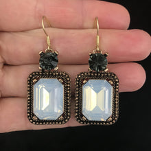Load image into Gallery viewer, Wishes Trimmed in Gold Earrings