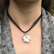 Load image into Gallery viewer, Freshwater Pearl Silver Wrap Pendant