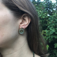Load image into Gallery viewer, Layered Circle Earrings