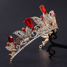 Load image into Gallery viewer, Bold in Red &amp; Gold Crown