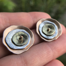 Load image into Gallery viewer, Layered Circle Earrings