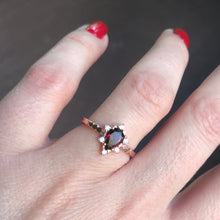 Load image into Gallery viewer, Red Garnet Ring