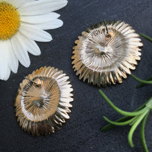Load image into Gallery viewer, Golden Sunflower Earrings