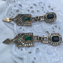 Load image into Gallery viewer, Art Deco Geometric Earrings