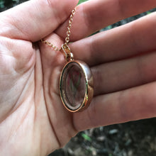 Load image into Gallery viewer, Real Dried Rose Pendant Necklace