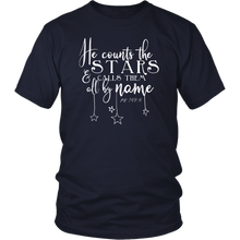 Load image into Gallery viewer, Psalm 147:4 Shirt