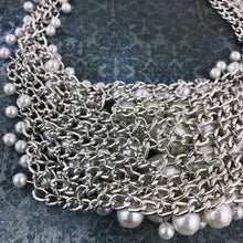 Load image into Gallery viewer, Pearly Clusters Statement Necklace Set