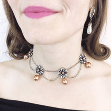 Load image into Gallery viewer, Lady Cassandra Drapey Choker