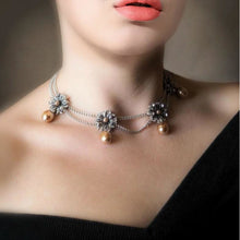 Load image into Gallery viewer, Lady Cassandra Drapey Choker