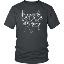 Load image into Gallery viewer, Psalm 147:4 Shirt