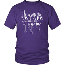 Load image into Gallery viewer, Psalm 147:4 Shirt