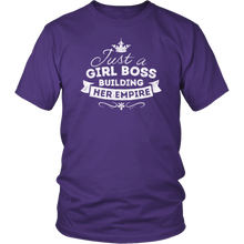 Load image into Gallery viewer, Just A Girl Boss Building Her Empire Shirt