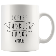 Load image into Gallery viewer, Coffee Cuddles Chaos Mug